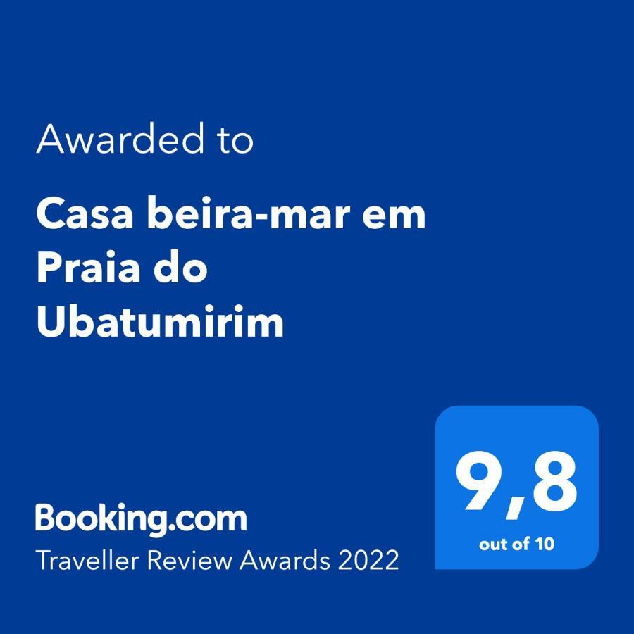 Casa Beira-mar Em Do Ubatumirim *